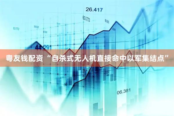 粤友钱配资 “自杀式无人机直接命中以军集结点”